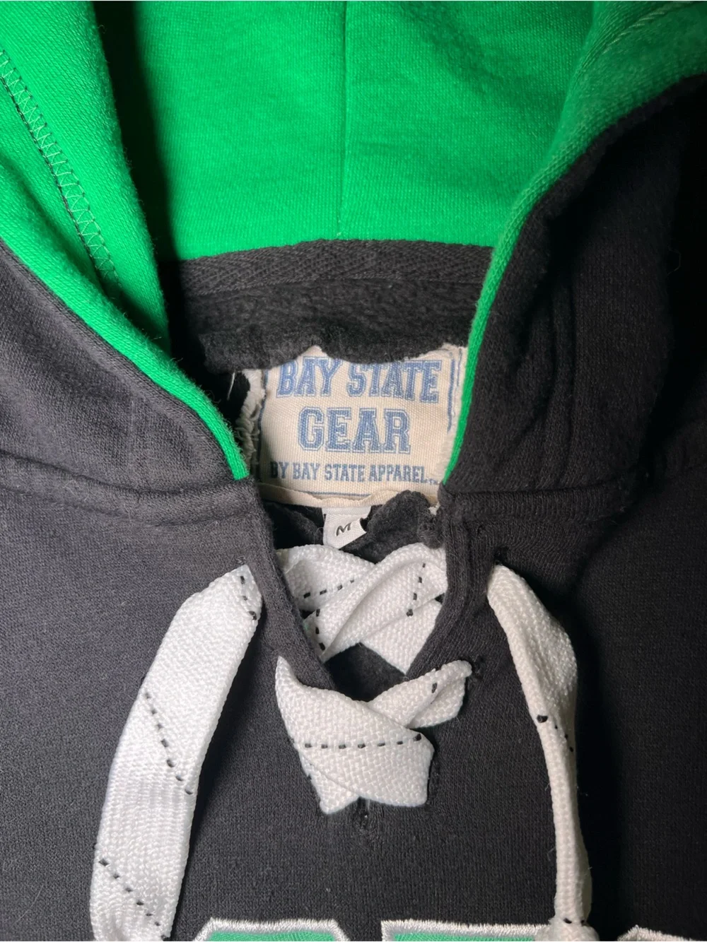 Black and Green Boston Celtics Hoodie